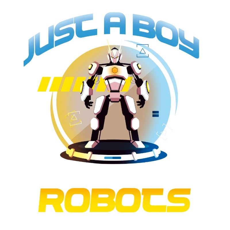 Roboter-Junge