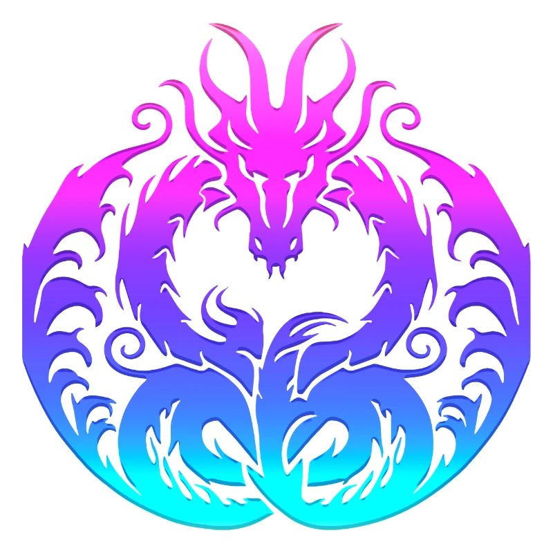 Fantasy Drache Anime Drachenkopf Mythisches Reptil