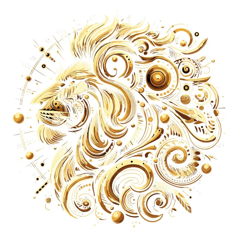 Lion Gold Patterns