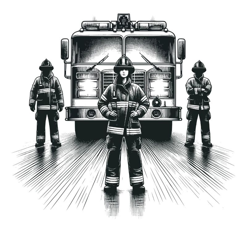 Firefighter Graphic Gift