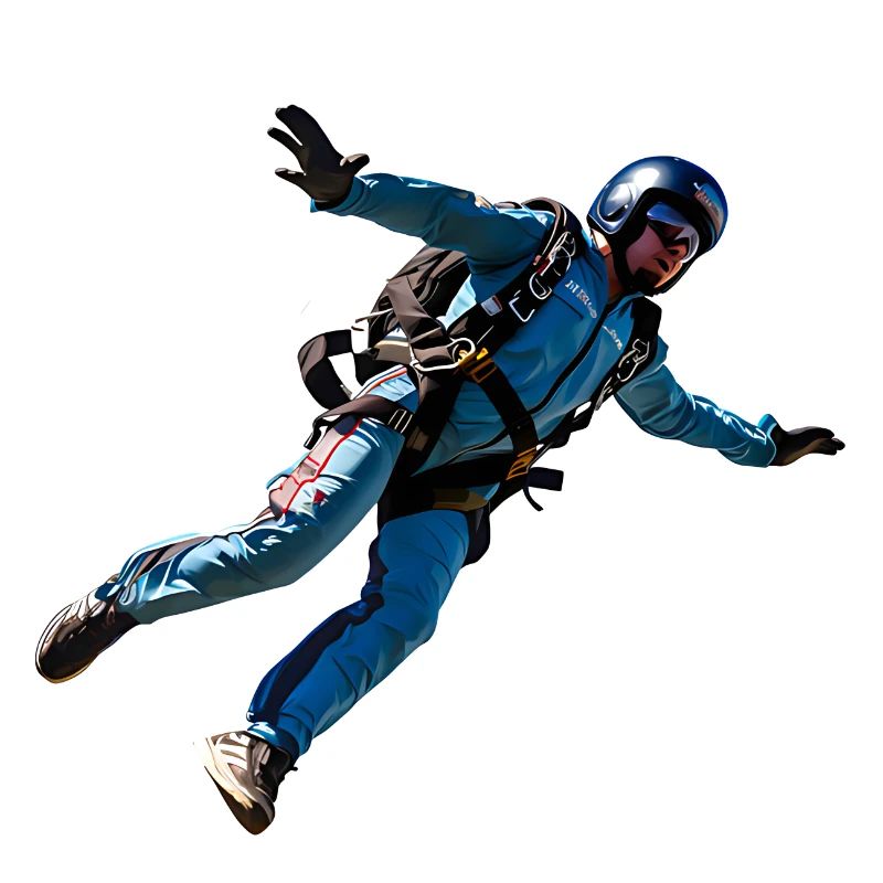 Skydiving is a unique experience