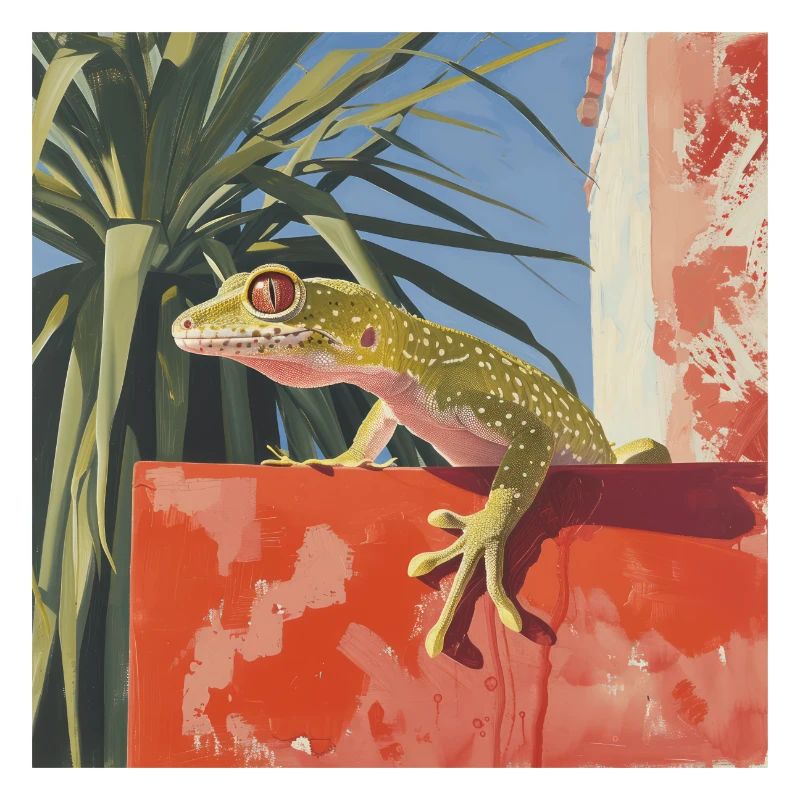 gecko, echse, bunt, tier, geschenk, geschenkidee