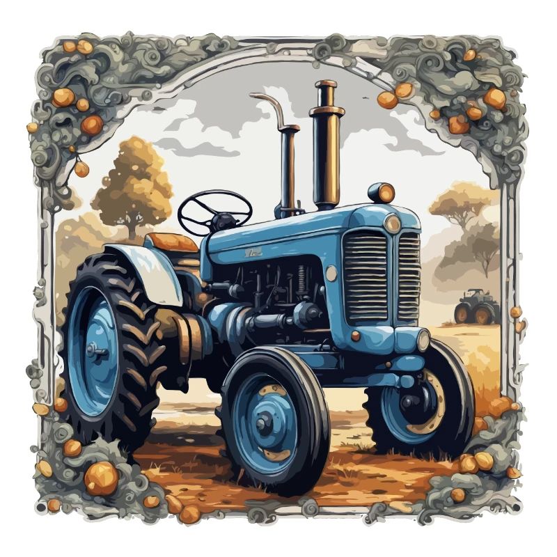 Traktor / Landwirtschaft / Bauer / Feldarbeit