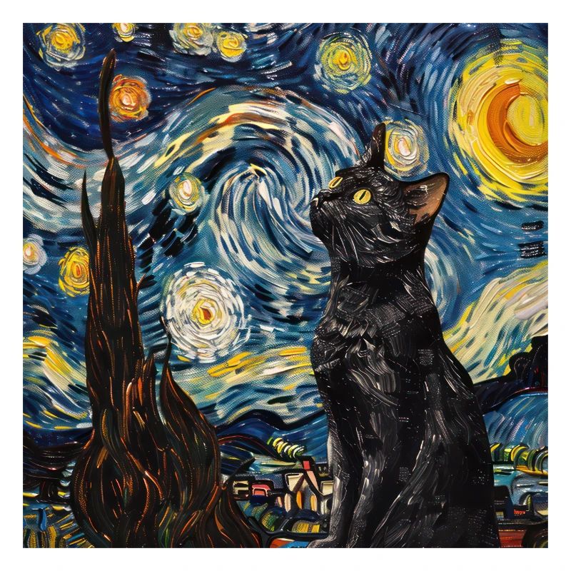 Chat, Motif De Chat