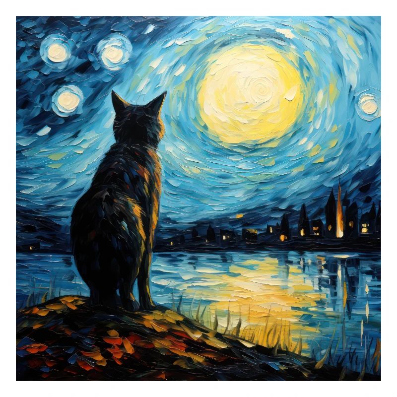 Chat, Motif De Chat