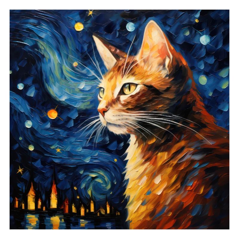 Chat, Motif De Chat