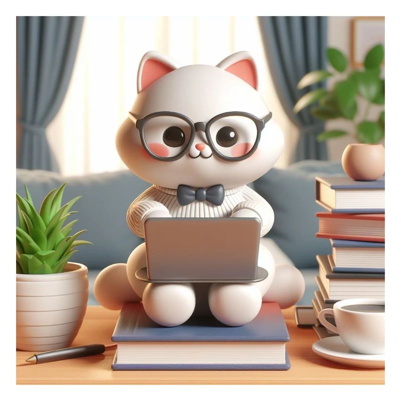3D-Computer-Katze
