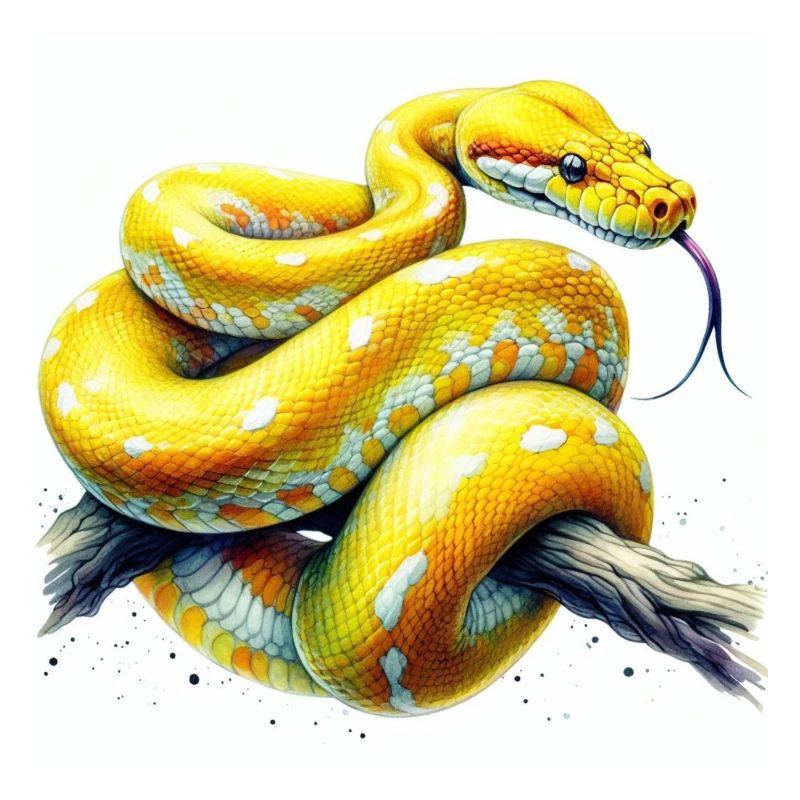 Yellow python