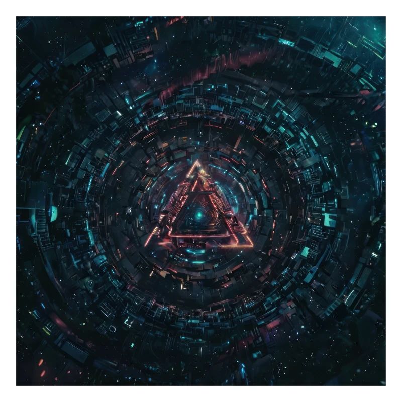 Triangle abstrait