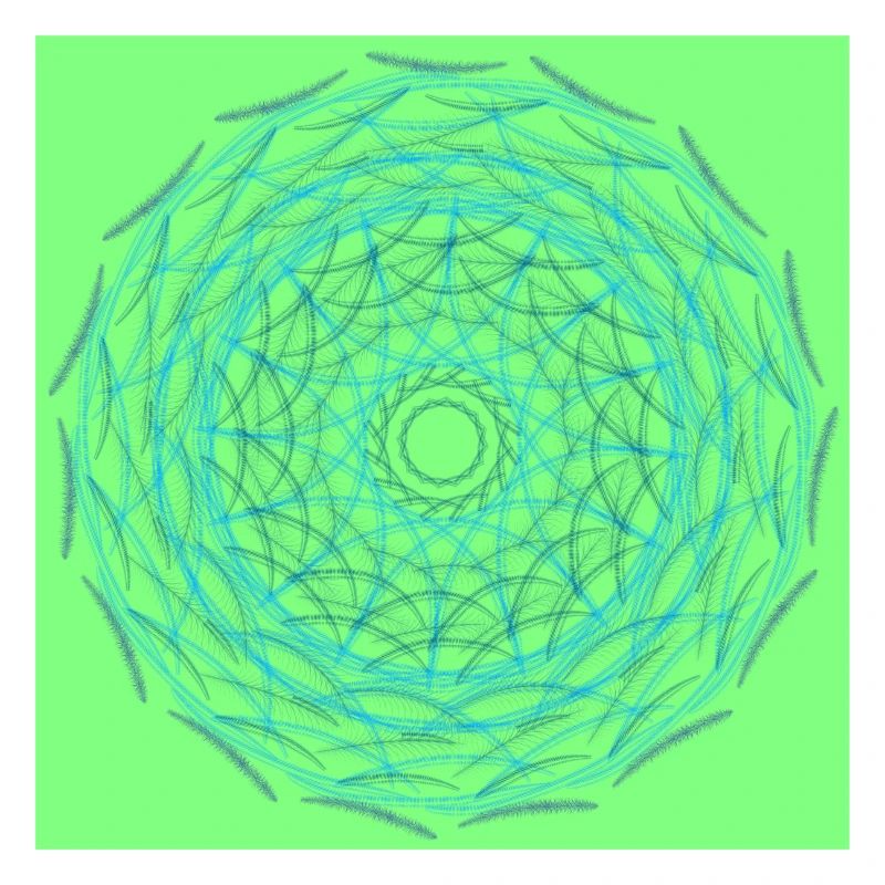 Green Circle Web