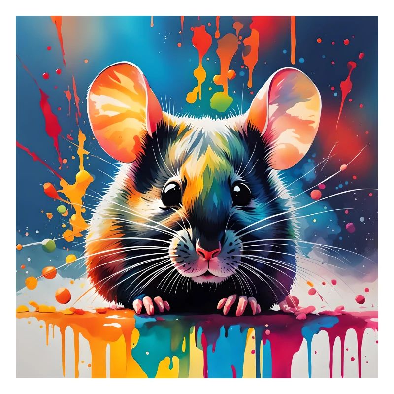 Mouse colored
