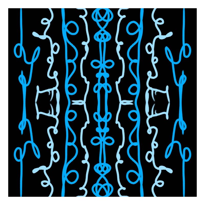 blue and light blue vertical pattern