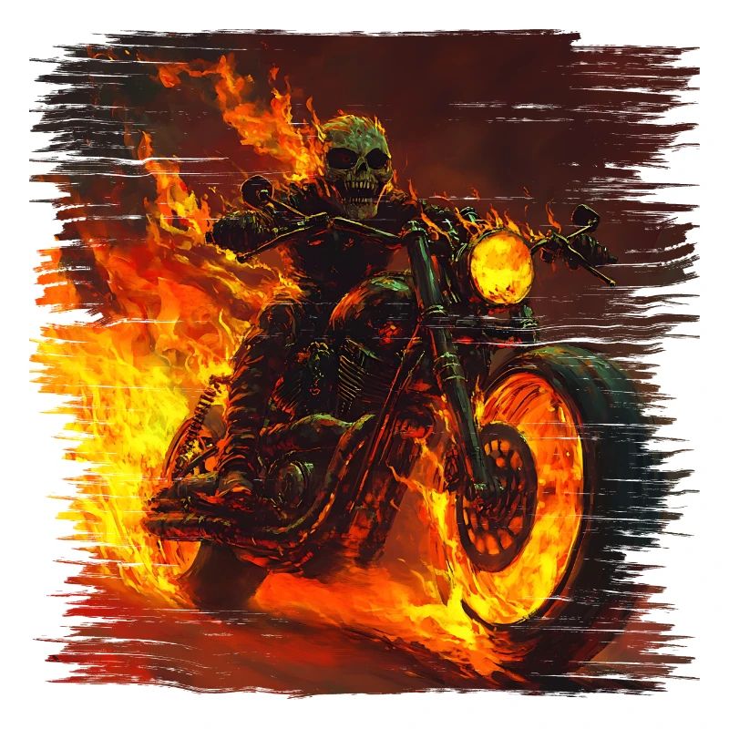 Custom painting, each paint job is unique