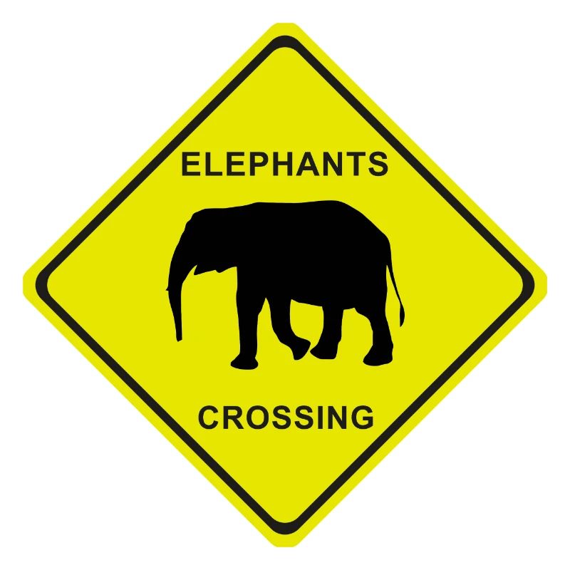 ELEPHANTS CROSSING