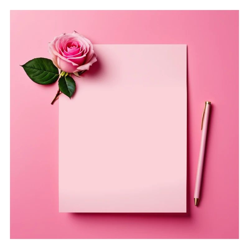 Rosa Brief Hintergrund