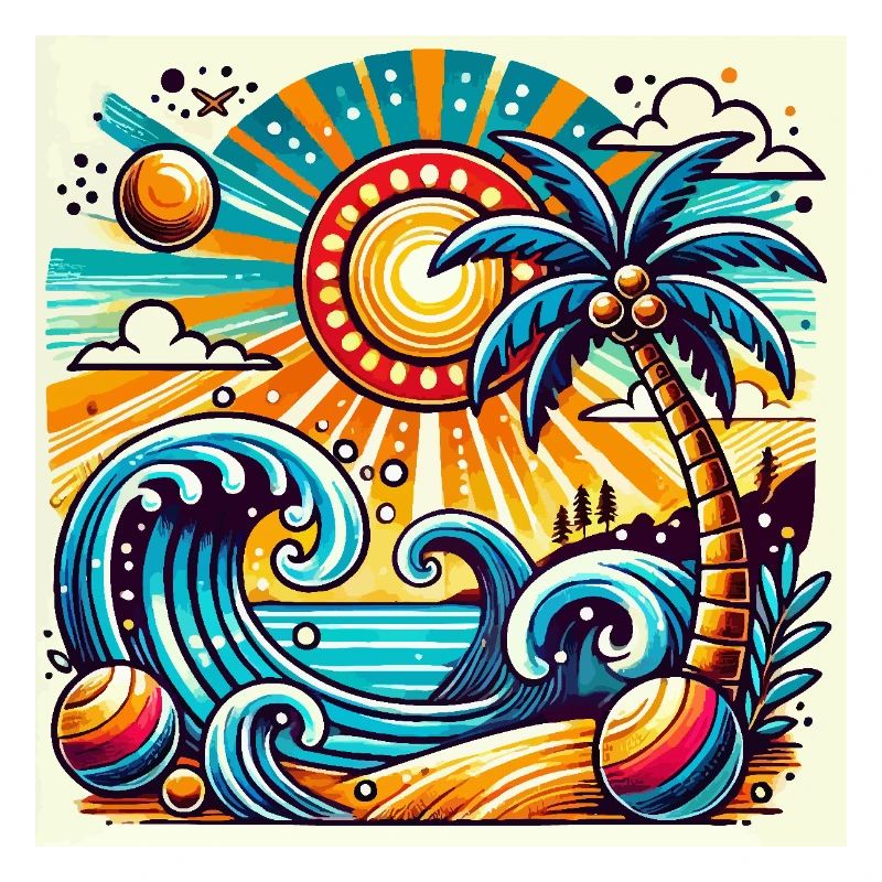 Tropical sunset