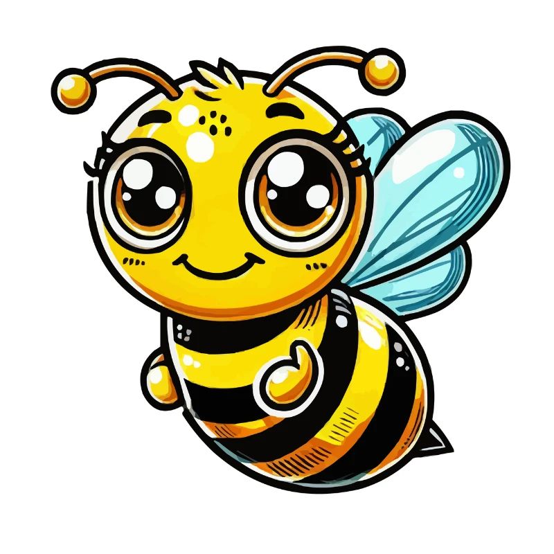 Bee Cartoon Comic