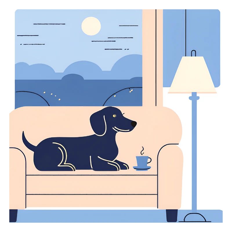 Morning Dachshund
