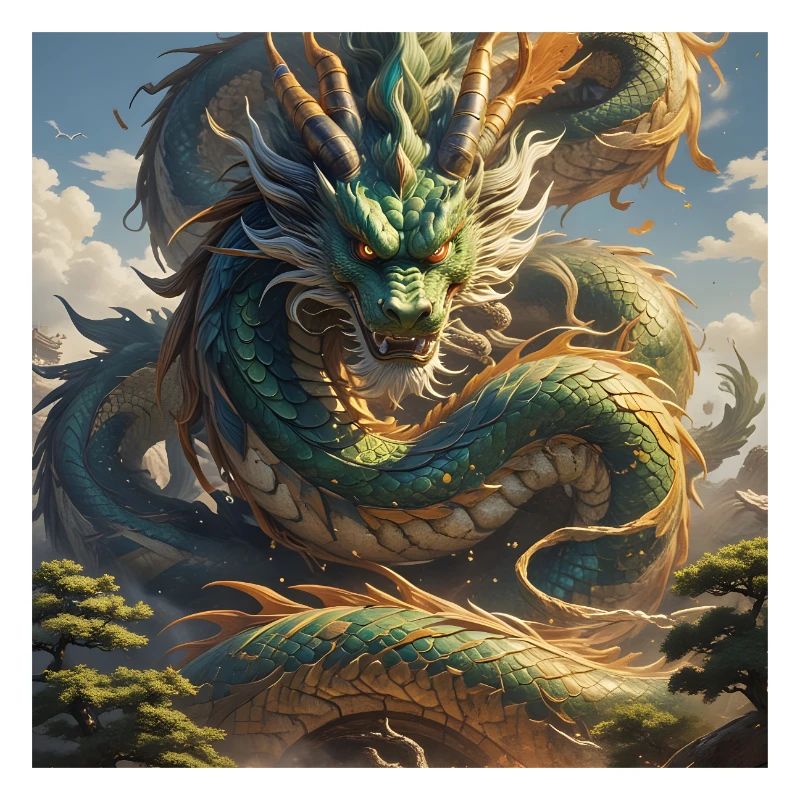 Asiatischer Drache