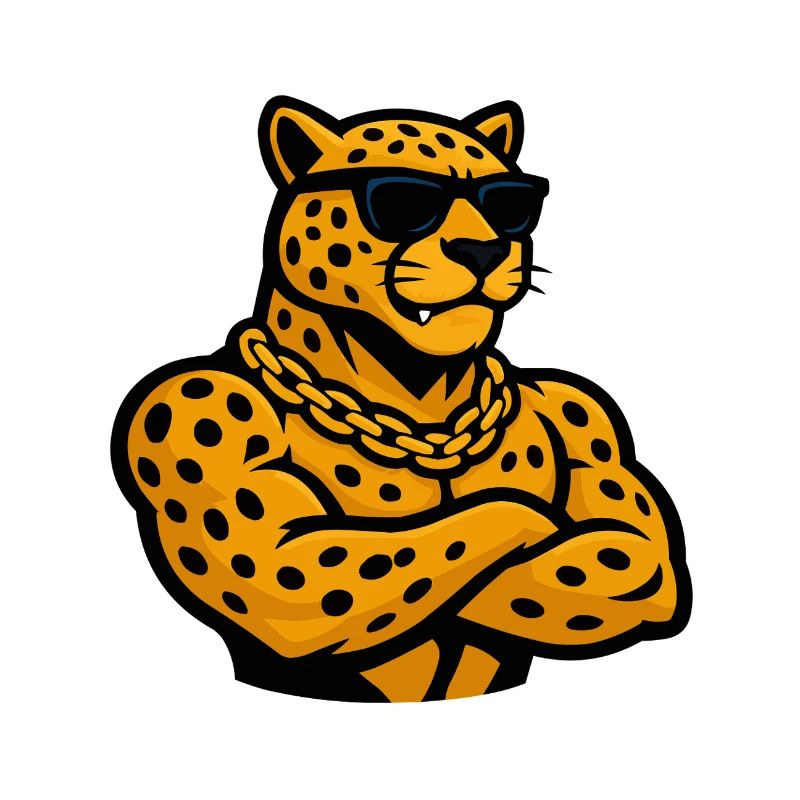 Leopard Cheetah Comic