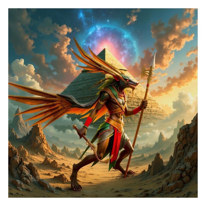 Gardien ailé de la pyramide