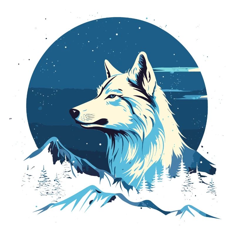 Wolf Scratch Marks Claws Wild Forest Animal Wolf's Head