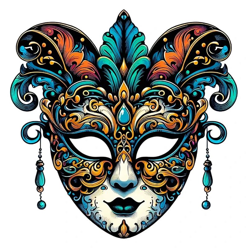 Masque du Carnaval de Venise