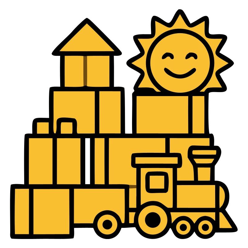 Jouets ferroviaires Blocs de construction