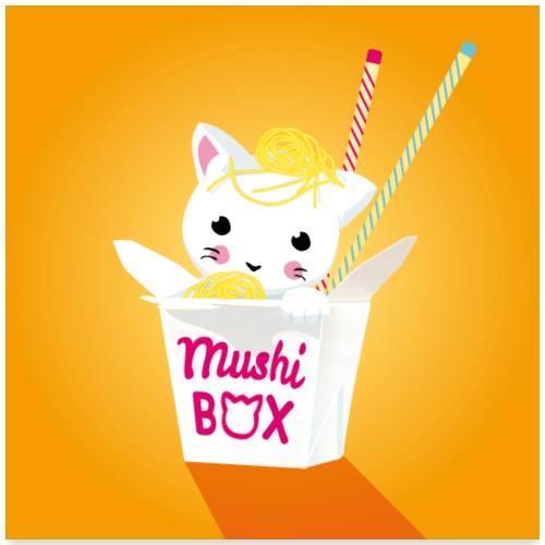 Mushi Box - Poster 60x60 cm