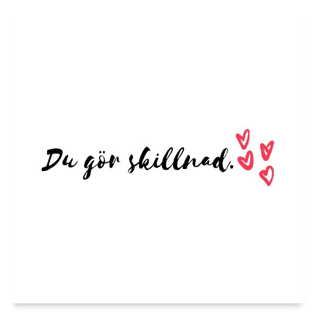 Du gör skillnad