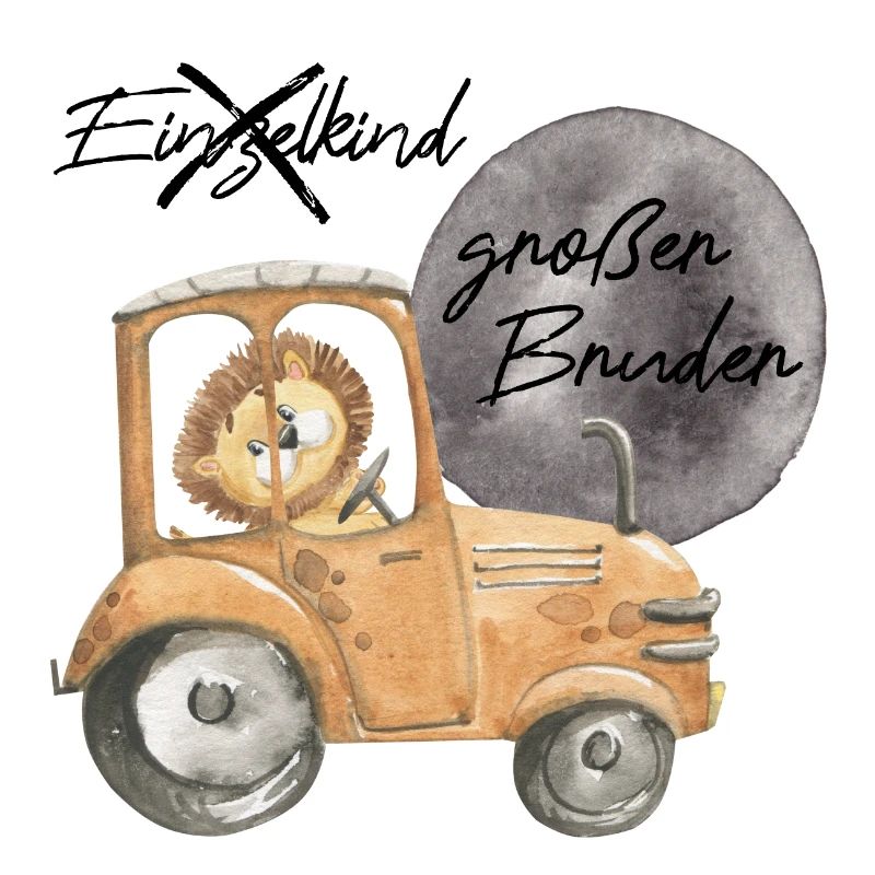 Großer Bruder Traktor Löwe