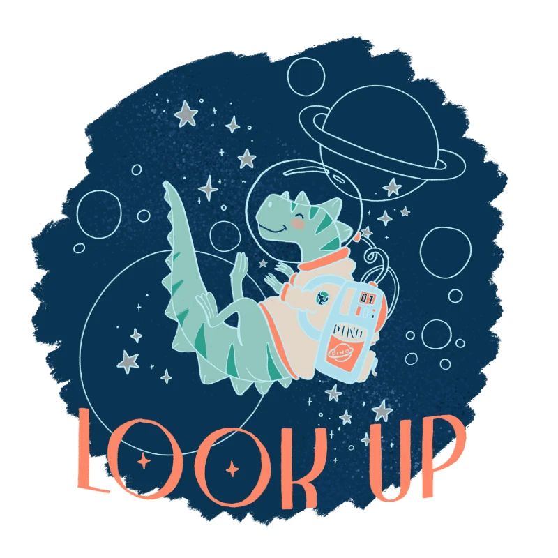 Dinosaure dans l’espace