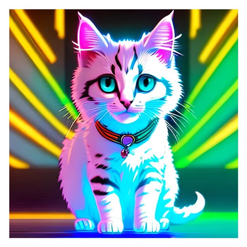 Chat Neon mignon