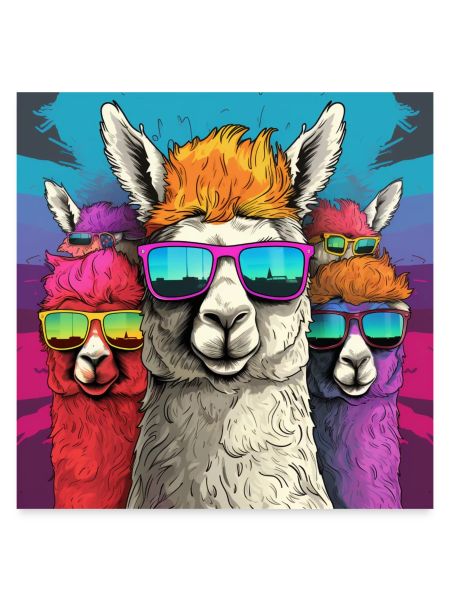 Llama Stylisch