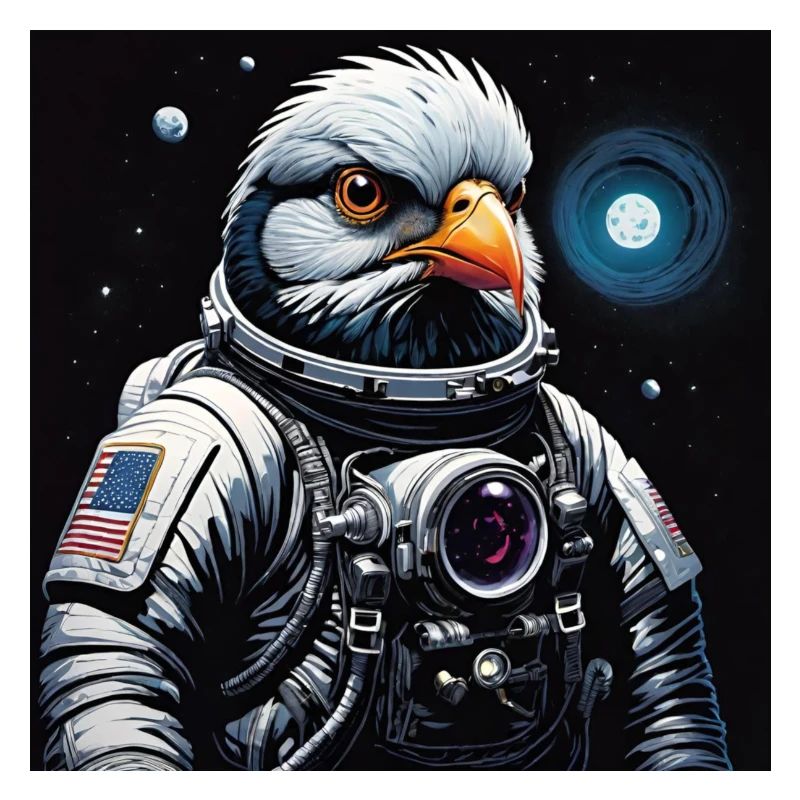 Oiseau dans l’espace