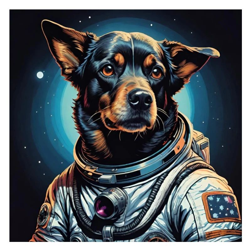 Chien dans l’espace