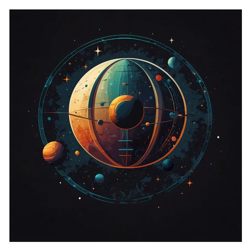 La station spatiale flotte dans l’espace