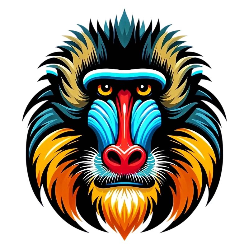 Mandrill-Affe