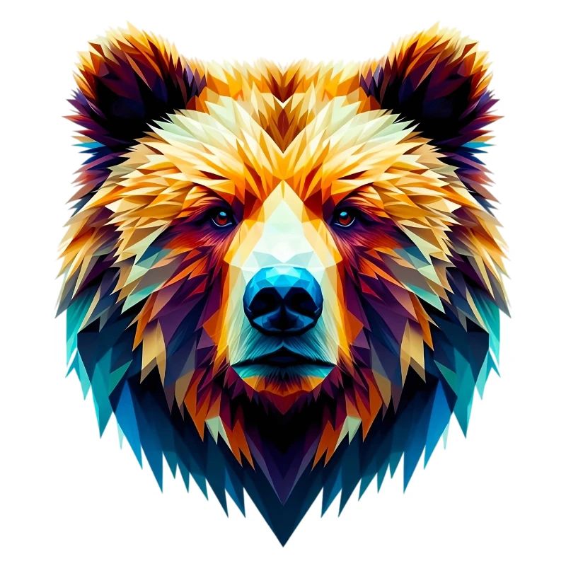 Polygonal Bear