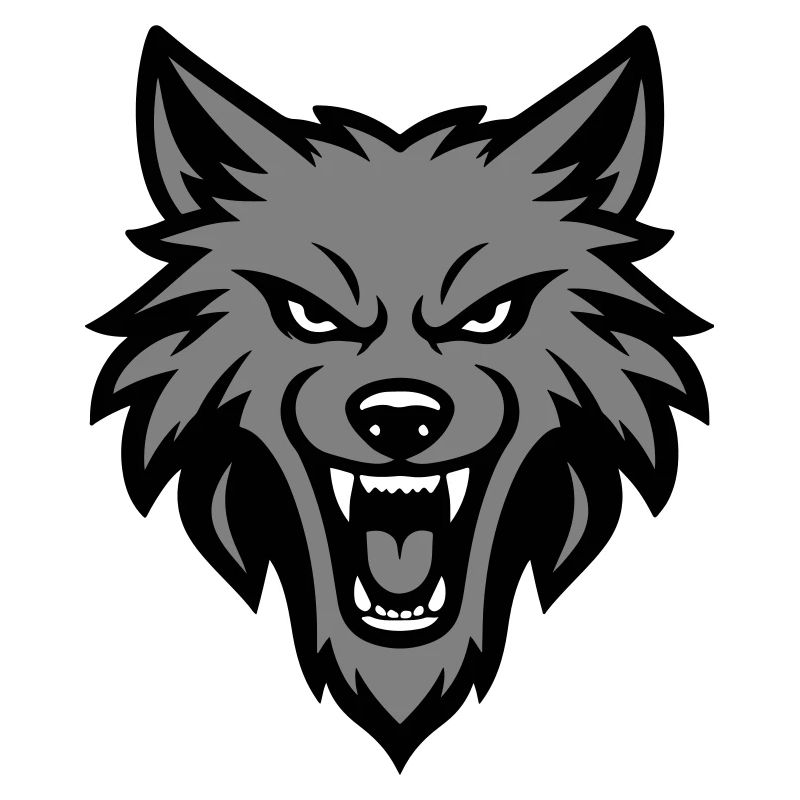 Wolf Kopf Logo