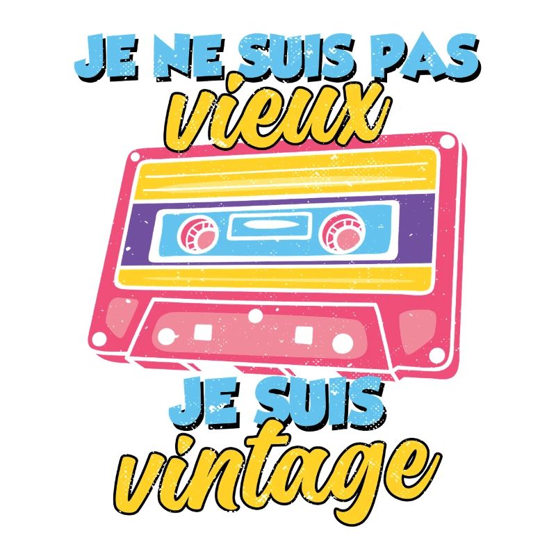 Ich bin nicht alt, ich bin Vintage Geburtstag