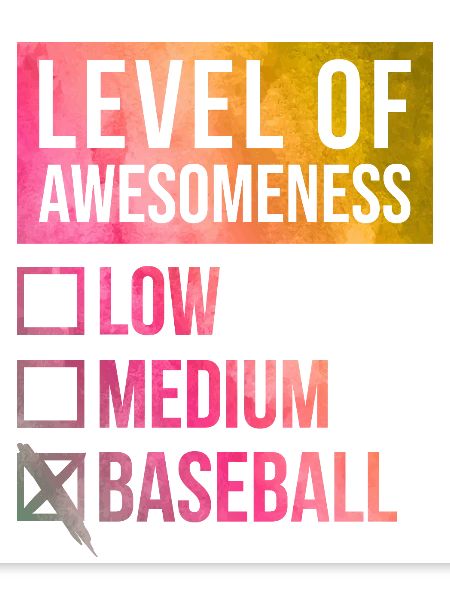 Baseball Baseball Baseball