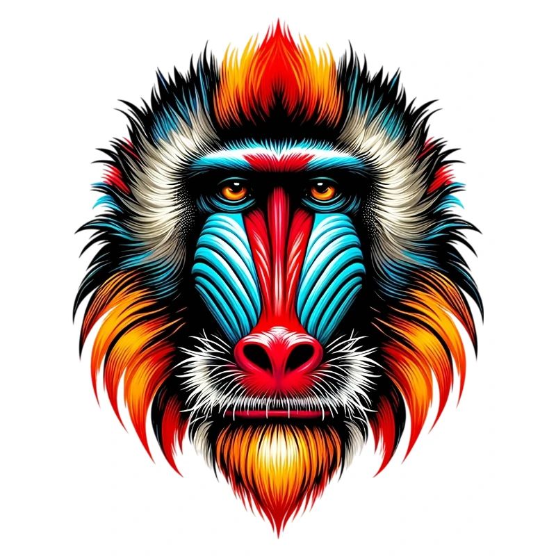 Mandrill-Affe