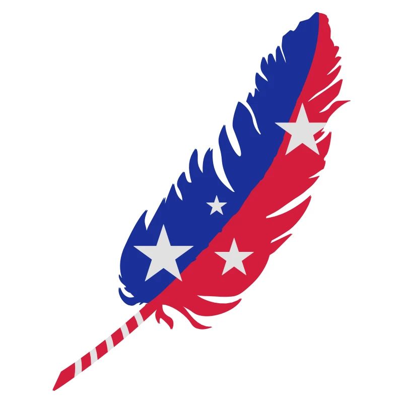 Primavera blu, rosso con stella