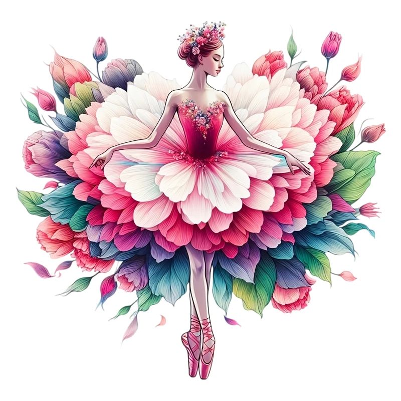 Danseuse de ballet avec tutu