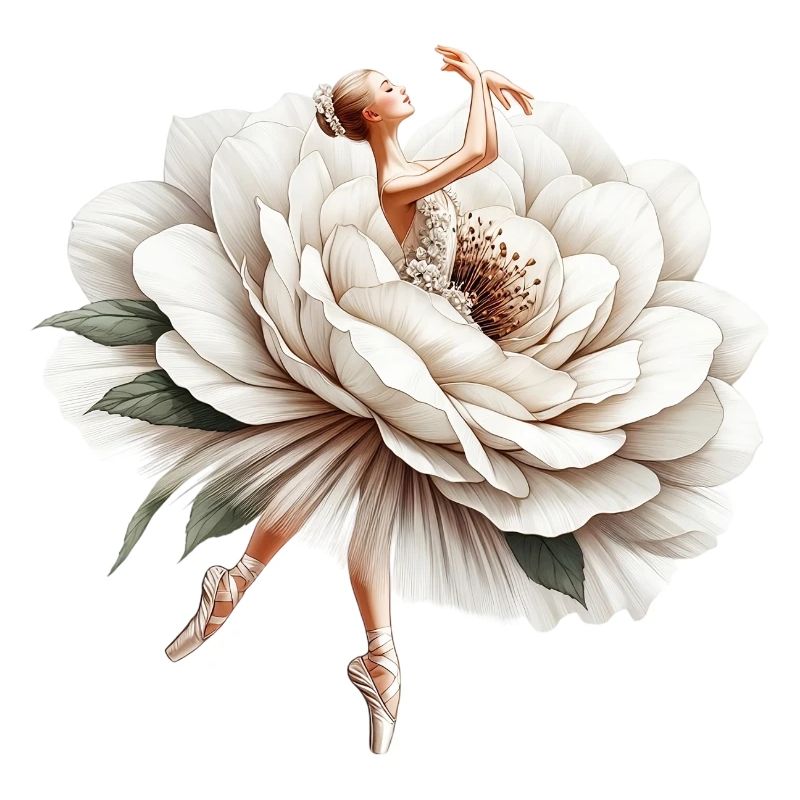 Danseuse de ballet avec tutu