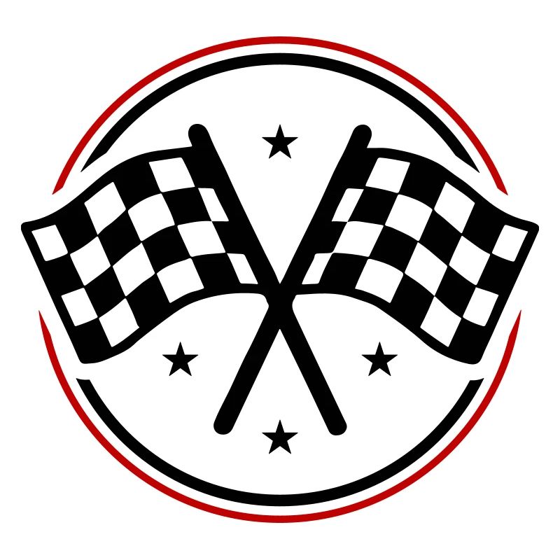 Drapeau de course à damier