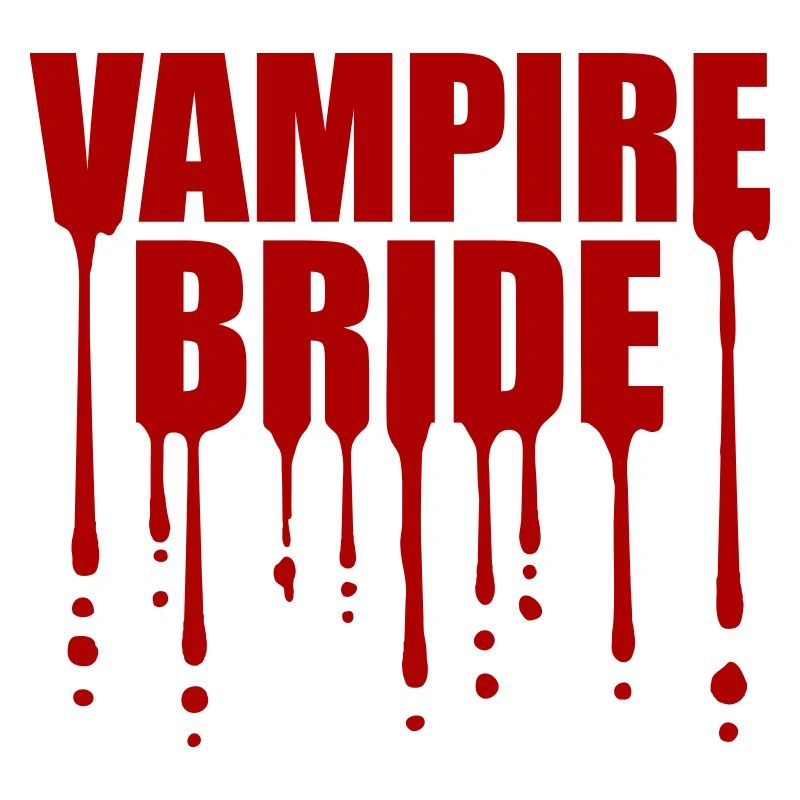Vampire Bride Bloody Halloween Bachelor Bride Wedding