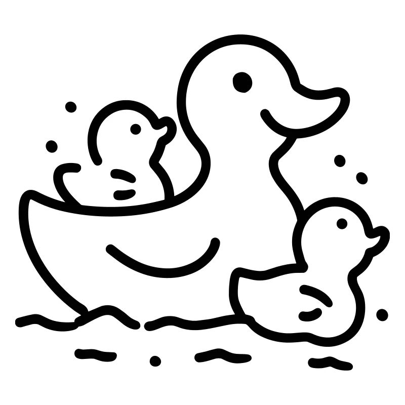 famille canard