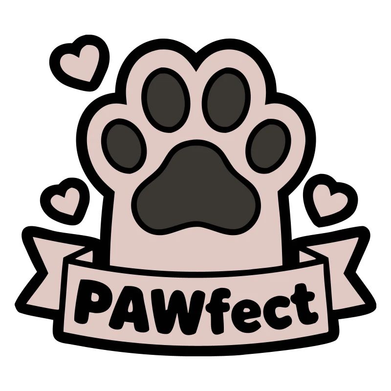 Pfote Pawfect Banner Textfeld